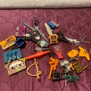 Vintage Kids Toys and weapon bits/. 1970’s